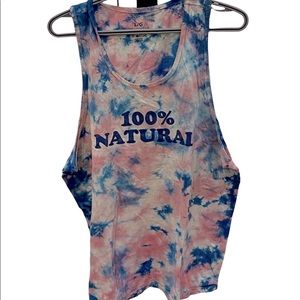 Tye dye muscle shirt